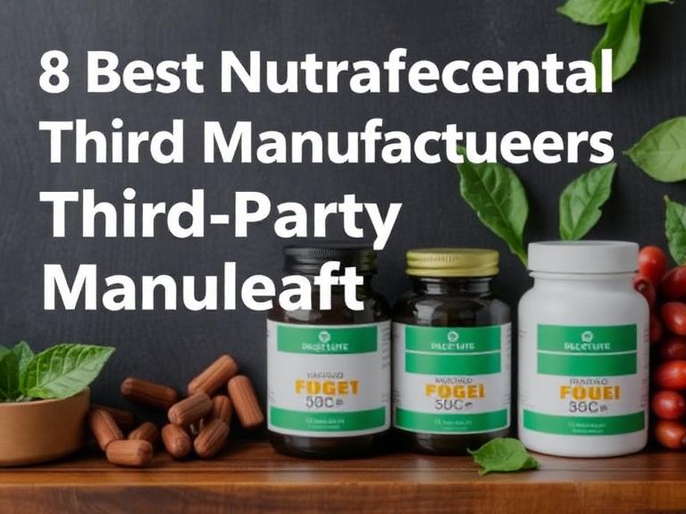 8 Best Nutraceutical Third Party Manufacturers