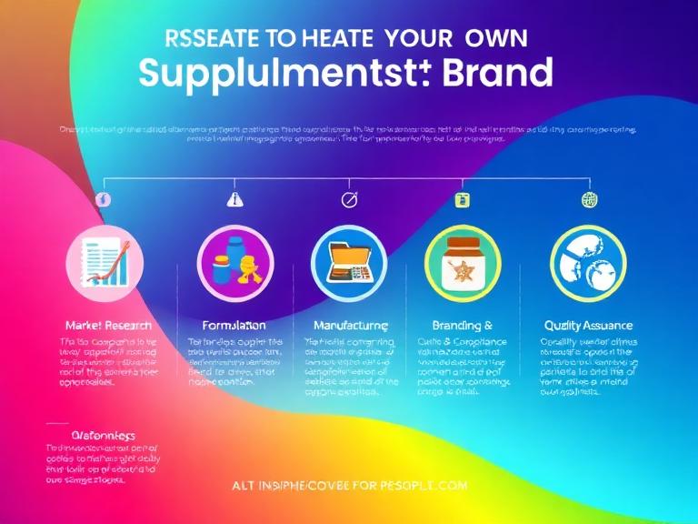 5 Phase to Create Your Own Supplement Brand

