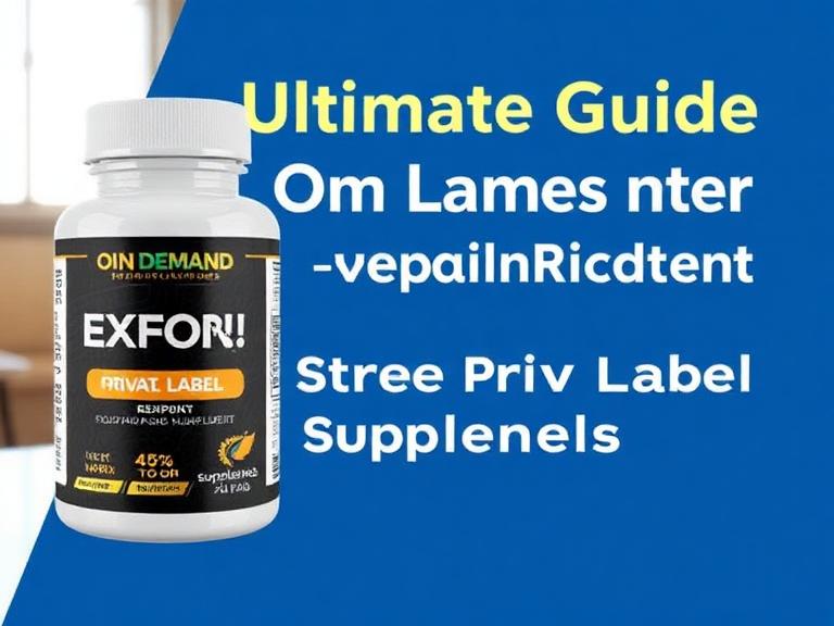 The Ultimate Guide to On Demand Private Label Supplements