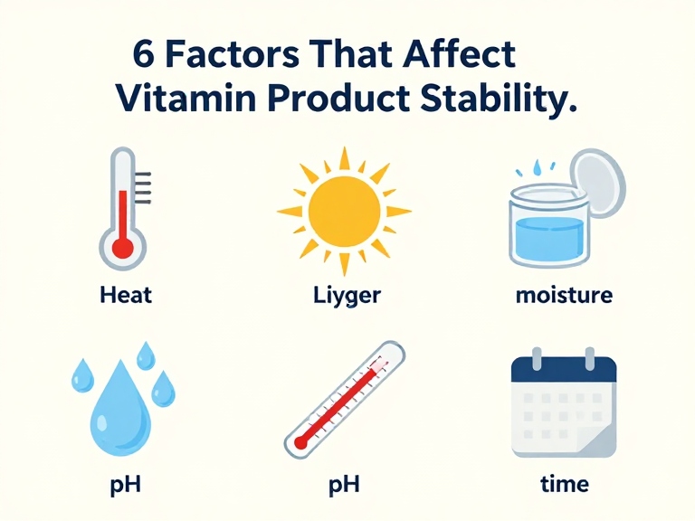 6 Factors That Affect Vitamin Product Stability

